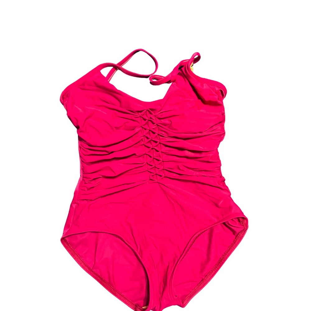 Pink One Piece Swimsuit